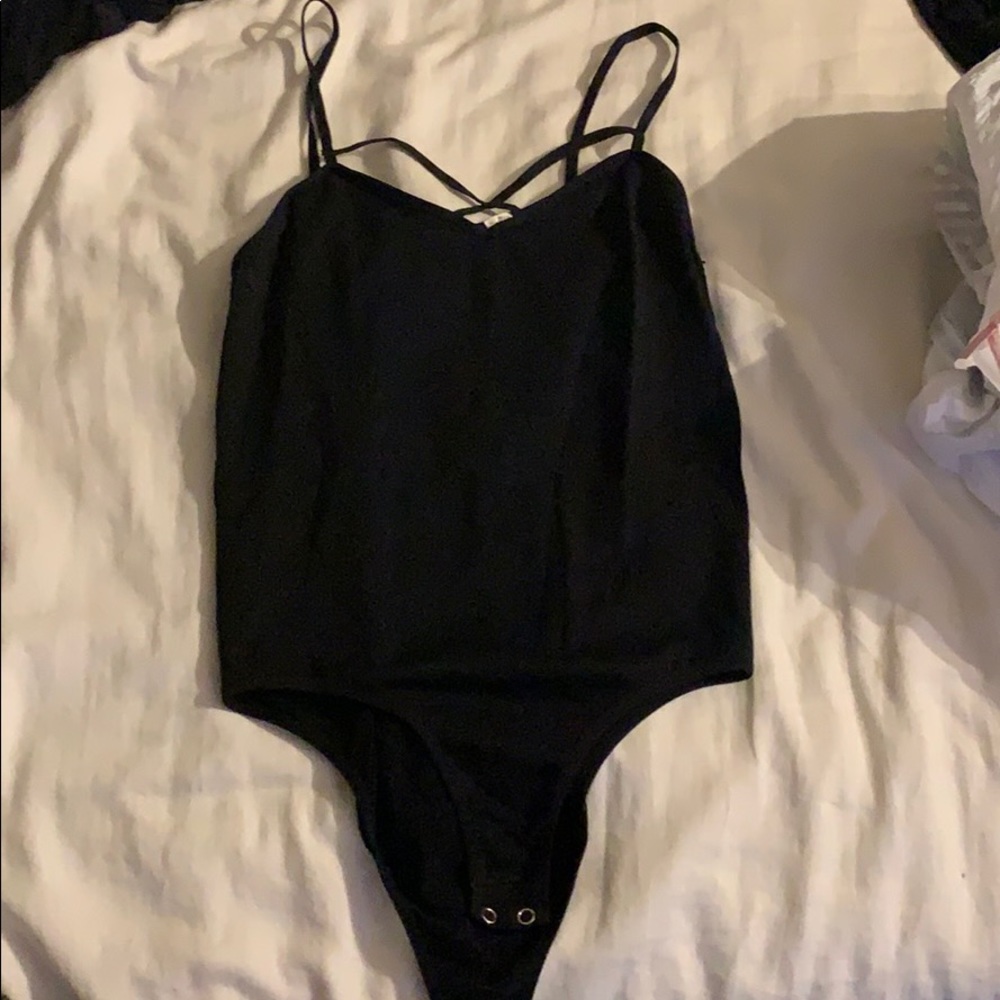 Cute black bodysuit